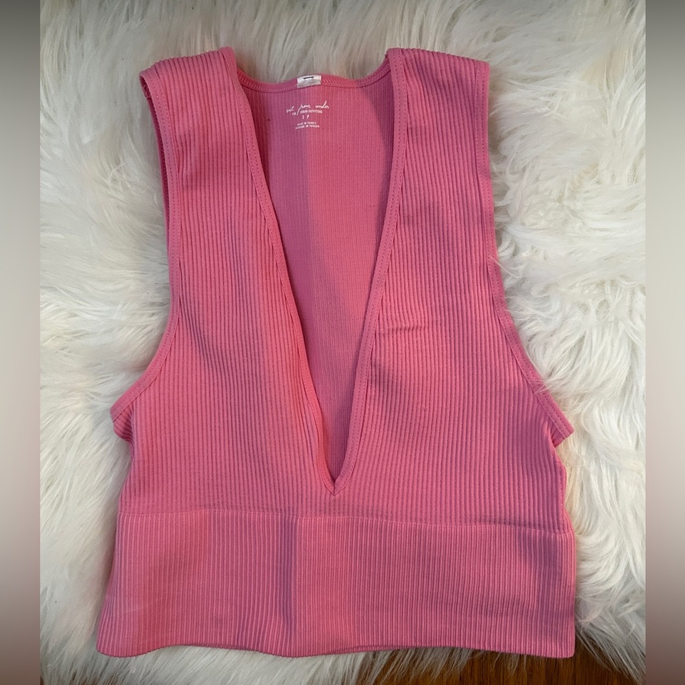 Out From Under Hailey Seamless Plunge Bra Top